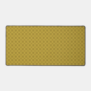Tan Brown Muster Artistic Design Schreibtischunterlage