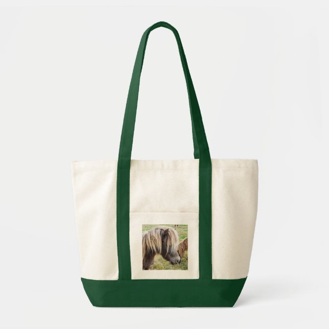 Tan Colored Shetland Pony, Tragetasche (Vorne)