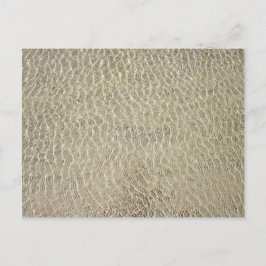 Tan Crocodile Leather Pattern Postkarte