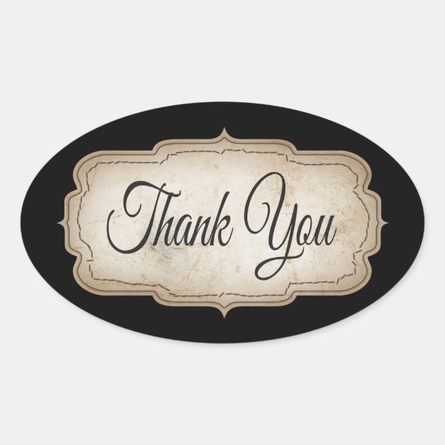 Tan de Merci vintage & Stickers Russe Noir (Devant)