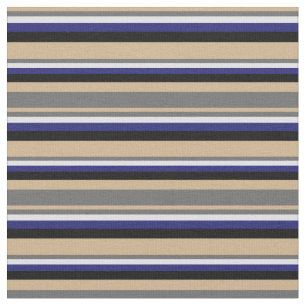Tan, Dim Gray, Lavender, Midnight Blue & Black Stoff