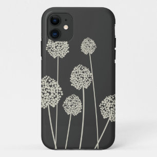 TAN/GRAY STRANGE BLUME iPhone Case