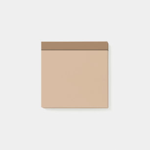 Tan Light Brown Color Minimalistisch Post-It Notes Post-it Klebezettel