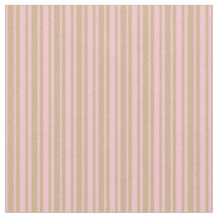 Tan & Pink Linke Muster Stoff