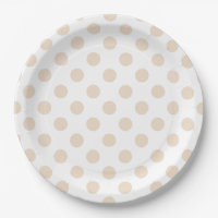 Tan-Polka-Punkte