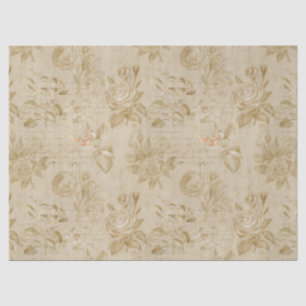 Tan-Rose und Entschlüsselung Seidenpapier