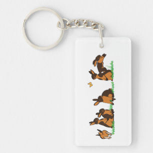 Tan Schlüsselanhänger