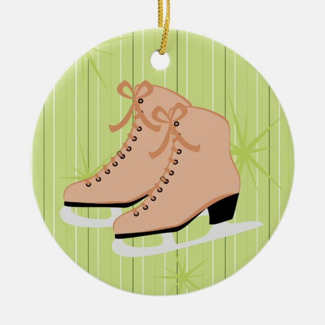 Tan Skate Keramikornament (Vorne)