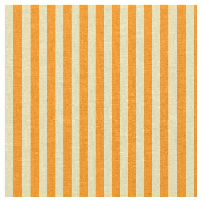 Tan und dunkelorangefarbenes Muster Stoff (Nahaufnahme)