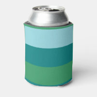 Tanager Türkis, Aquamarin Blue und Kelly Green Hor