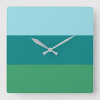 Tanager Türkis, Aquamarin Blue und Kelly Green Hor