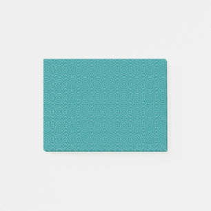 Tanager-Türkis- und Aquamarines Blauer Wiederholun Post-it Klebezettel