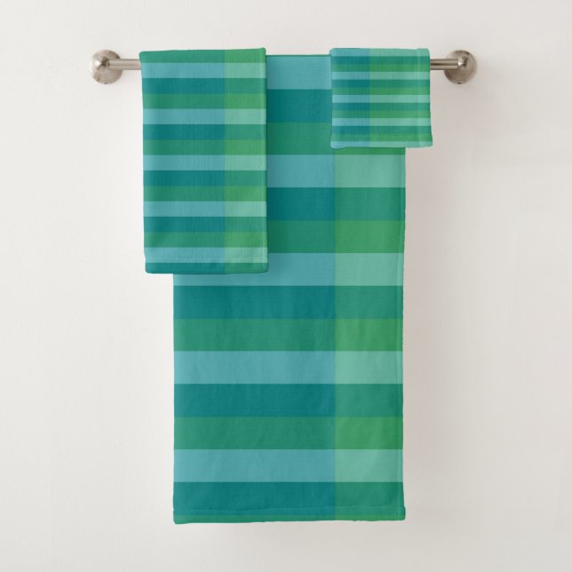 Tanager Turquoise, Turquoise Blue et Kelly Green L (En situation)