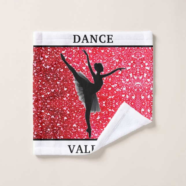 Tance Ballerina Wash Tuch Handtuch (Waschlappen)