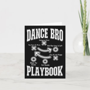 Tance Brother Playbook Comp Funny Dancing Proud Da Karte