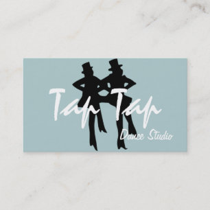 Tance Instructor Studio Lessons Business Card Visitenkarte