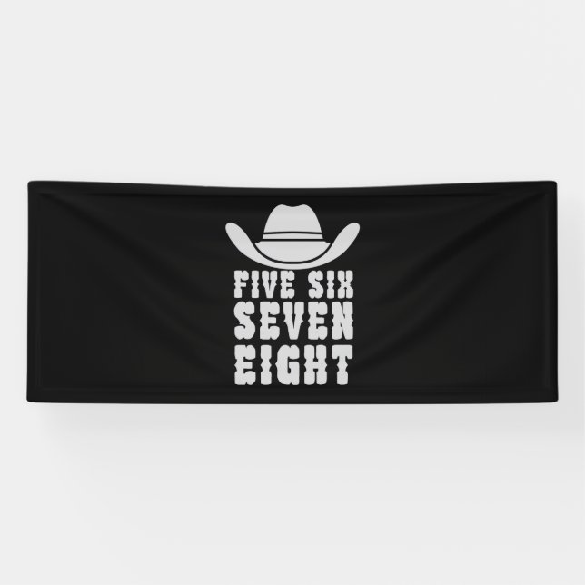 Tanceline Five Sechs sieben acht Banner (Horizontal)