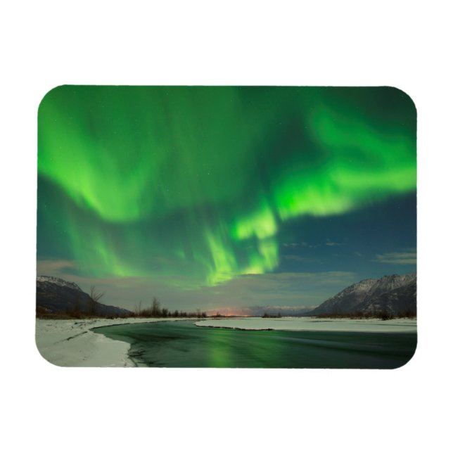 Tancing Aurora Magnet (Horizontal)