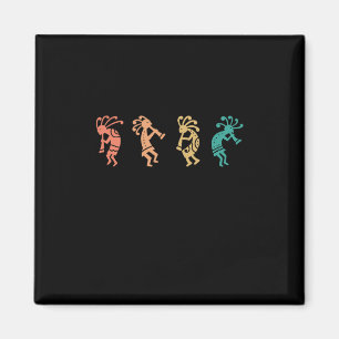 Tancing Kokopelli Southwest Usa Indianeramerikaner Magnet