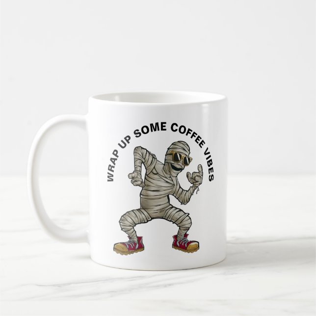 Tancing Mummy Kaffeetasse (Links)