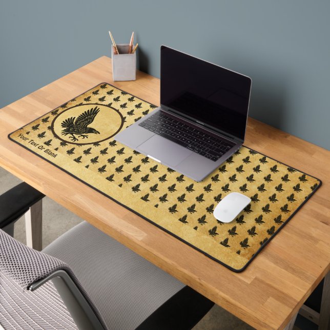 Tancing Norse Raven Schreibtischunterlage (Büro 2)