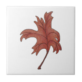 Tancing Oak Leaf Red Fliese