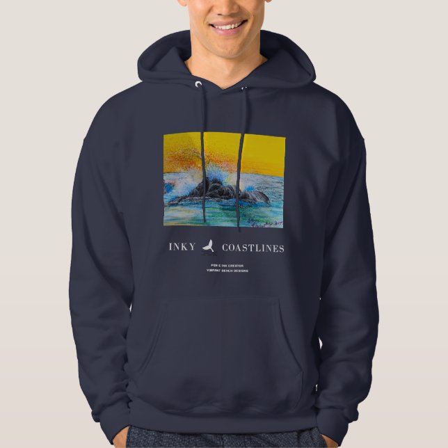 Tancing Waves Hoodie (Vorderseite)