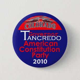 TANCREDO Gouverneur-Knopf Button
