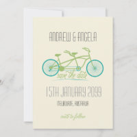Tandem Fahrrad / Fahrrad Moderne Hochzeit retten d
