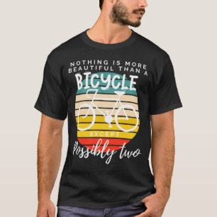 Tandem Joyride: Zweimal das Fun Bicycle Spaß T-Shi T-Shirt