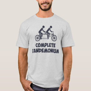Tandemfahrrad komplettes Tandemonium T-Shirt
