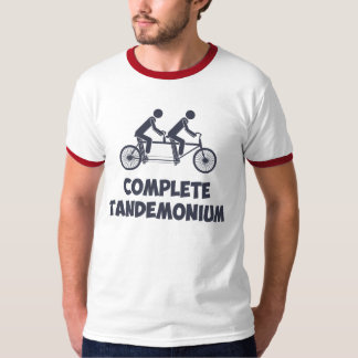 Tandemfahrrad komplettes Tandemonium T-Shirt