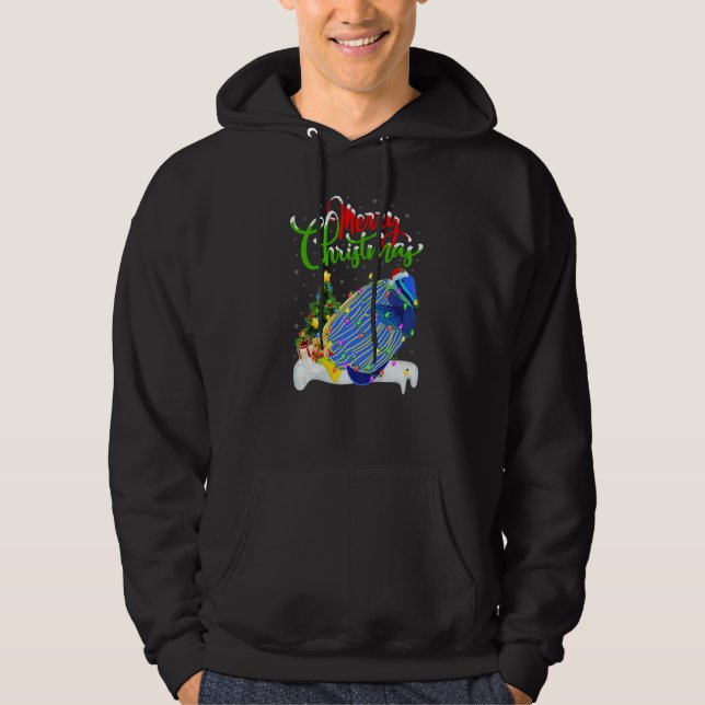 Tang Fish  Xmas Decorations Tang Fish Christmas Hoodie (Vorderseite)