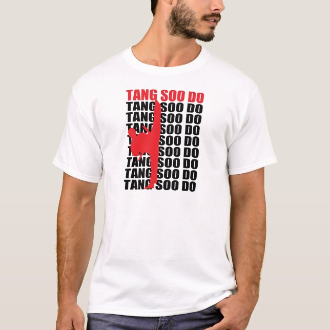 Tang Soo beleuchten T-Shirt (Vorderseite)