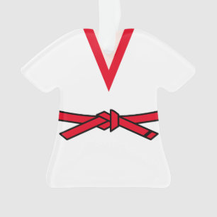 Tang Soo Do 2e Gup Ceinture rouge Personnalisée