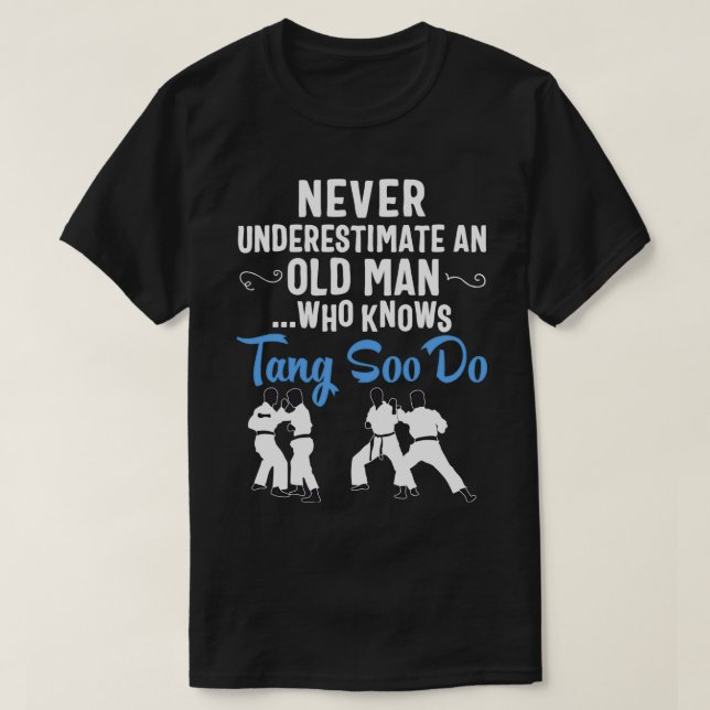 Tang Soo Do Geschenk Kampfkünste Männer Kinder Wei T-Shirt (Design vorne)