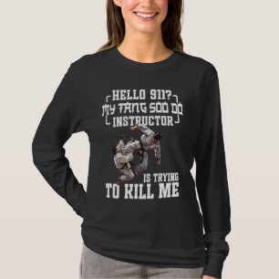 Tang Soo Do Martial Arts Stuff Gürtel Uniform Tang T-Shirt