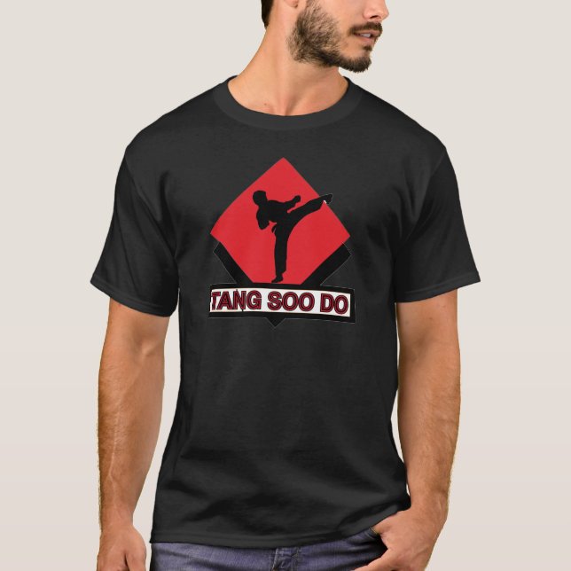 Tang Soo tun roten Diamanten T-Shirt (Vorderseite)