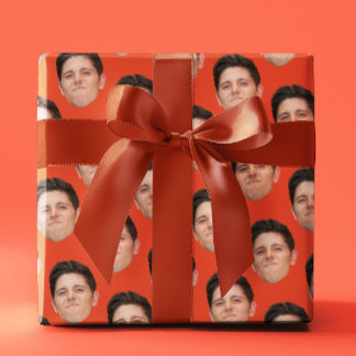 Tangerine Orange Papier Cadeau Tangerine