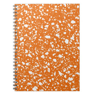 Tangerine Pop Marmor Notizbuch Notizblock