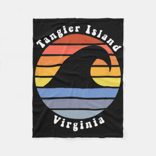 Tangier Island Virginia Va Beach Urlaubs-Souvenir Fleecedecke