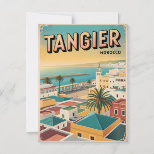 Tangier Vintag Postkarte