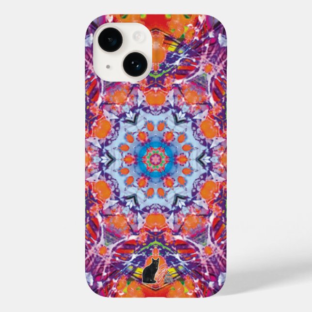 Tangiers Kaleidoscope Case-Mate iPhone 14 Hülle (Rückseite)