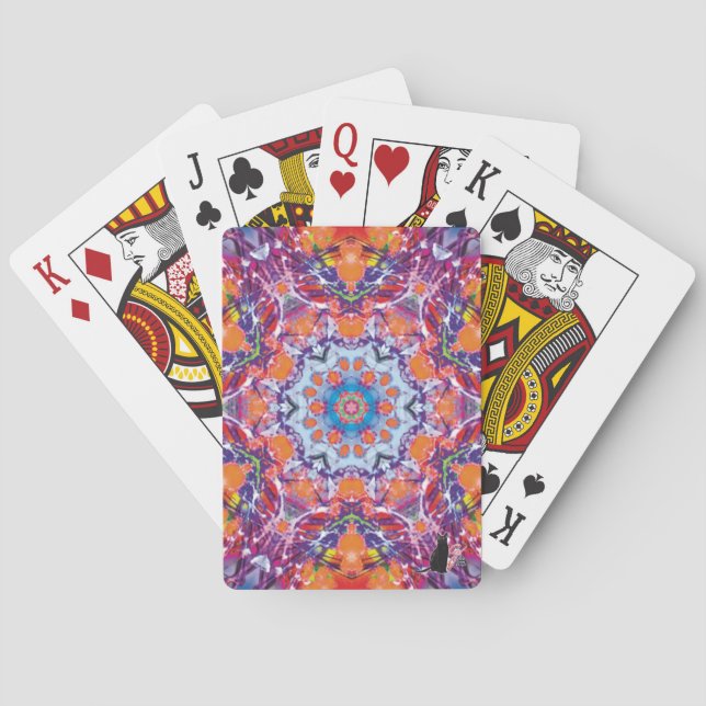 Tangiers Kaleidoscope Spielkarten (Rückseite)