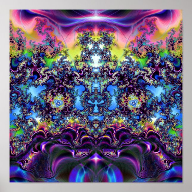 Tangled (12" x 12") Art Print Poster (Vorne)