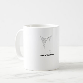 Tangled Hearts Frauen V-Ausschnitt T-Shirt – Minim Kaffeetasse