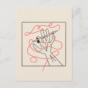 Tangled Illustrator Postkarte