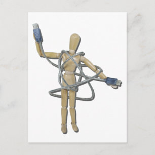 TangledInUSB082611 Postkarte