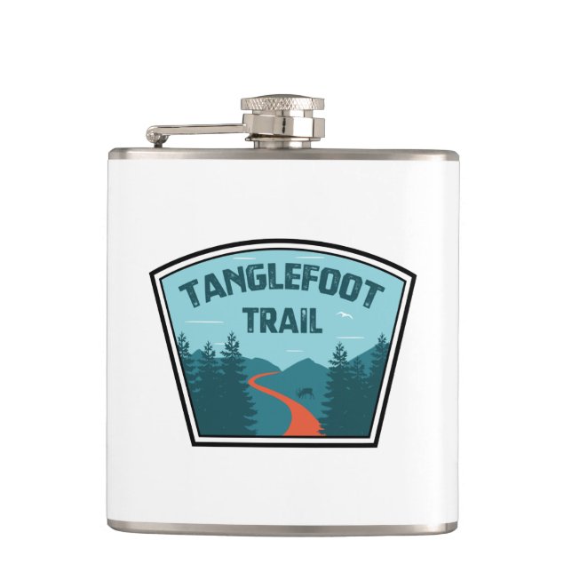 Tanglefoot Trail Flachmann (Vorderseite)