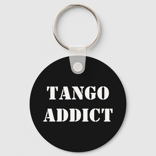 Tango Addict Tanguero Argentinischer Tango Schlüsselanhänger (Vorderseite)